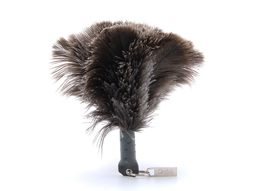 Feather Duster Keyring - Ostrich Feather Duster