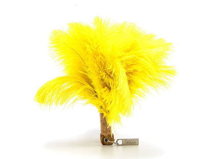 Feather Duster Keyring - Ostrich Feather Duster