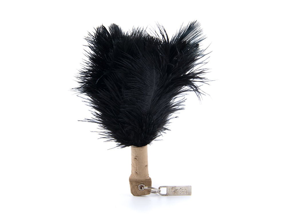 Feather Duster Keyring - Ostrich Feather Duster