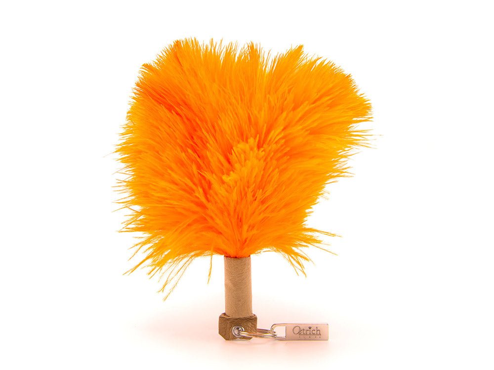 Feather Duster Keyring - Ostrich Feather Duster