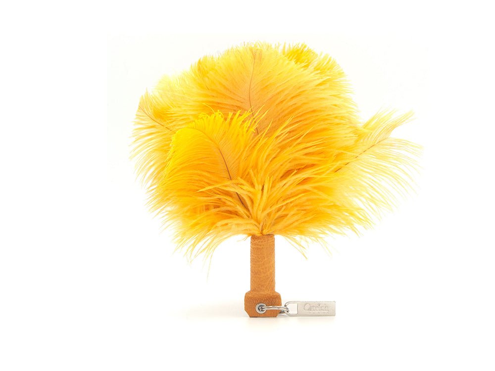 Feather Duster Keyring - Ostrich Feather Duster