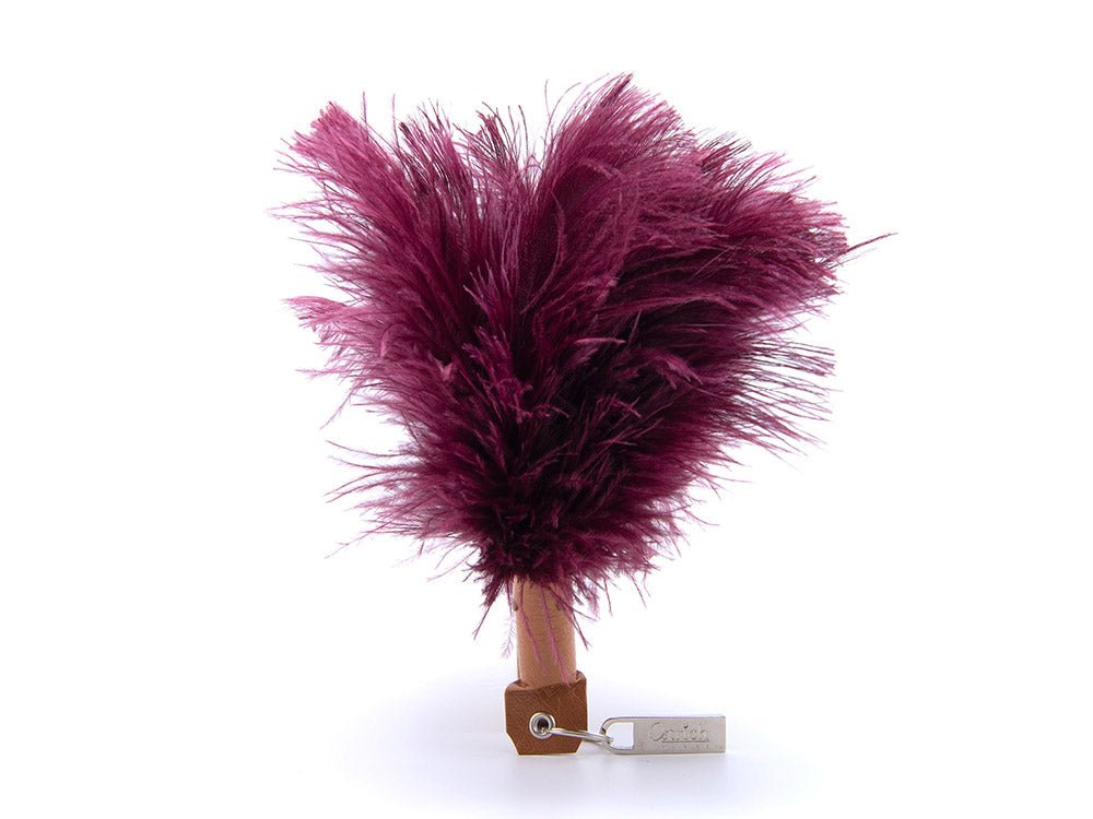 Feather Duster Keyring - Ostrich Feather Duster