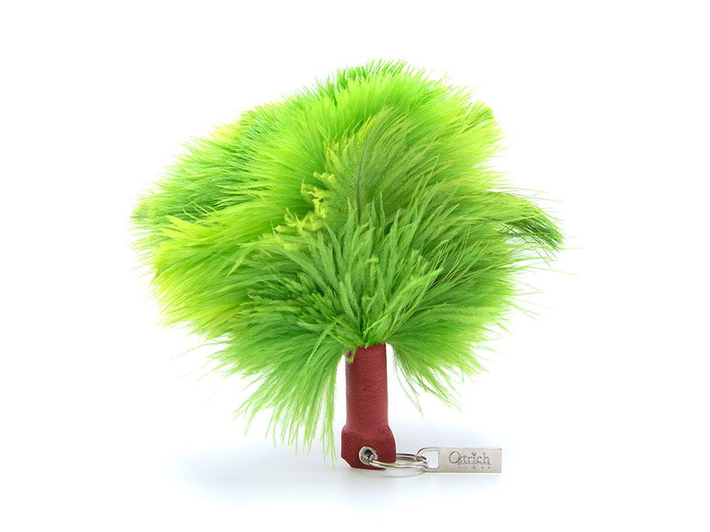 Feather Duster Keyring - Ostrich Feather Duster