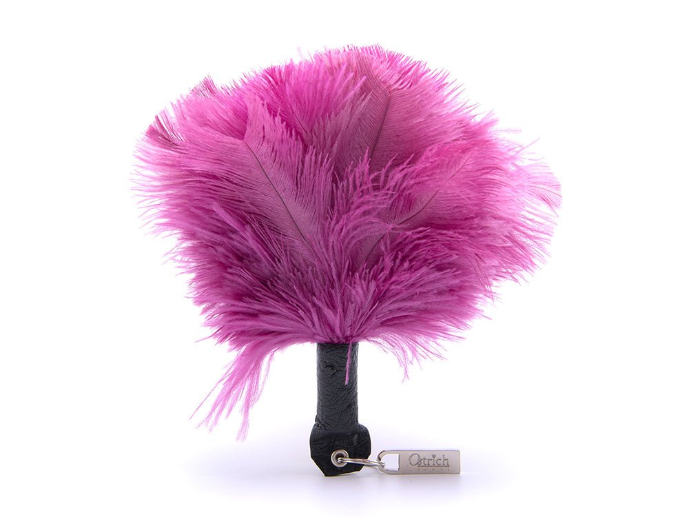 Feather Duster Keyring - Ostrich Feather Duster