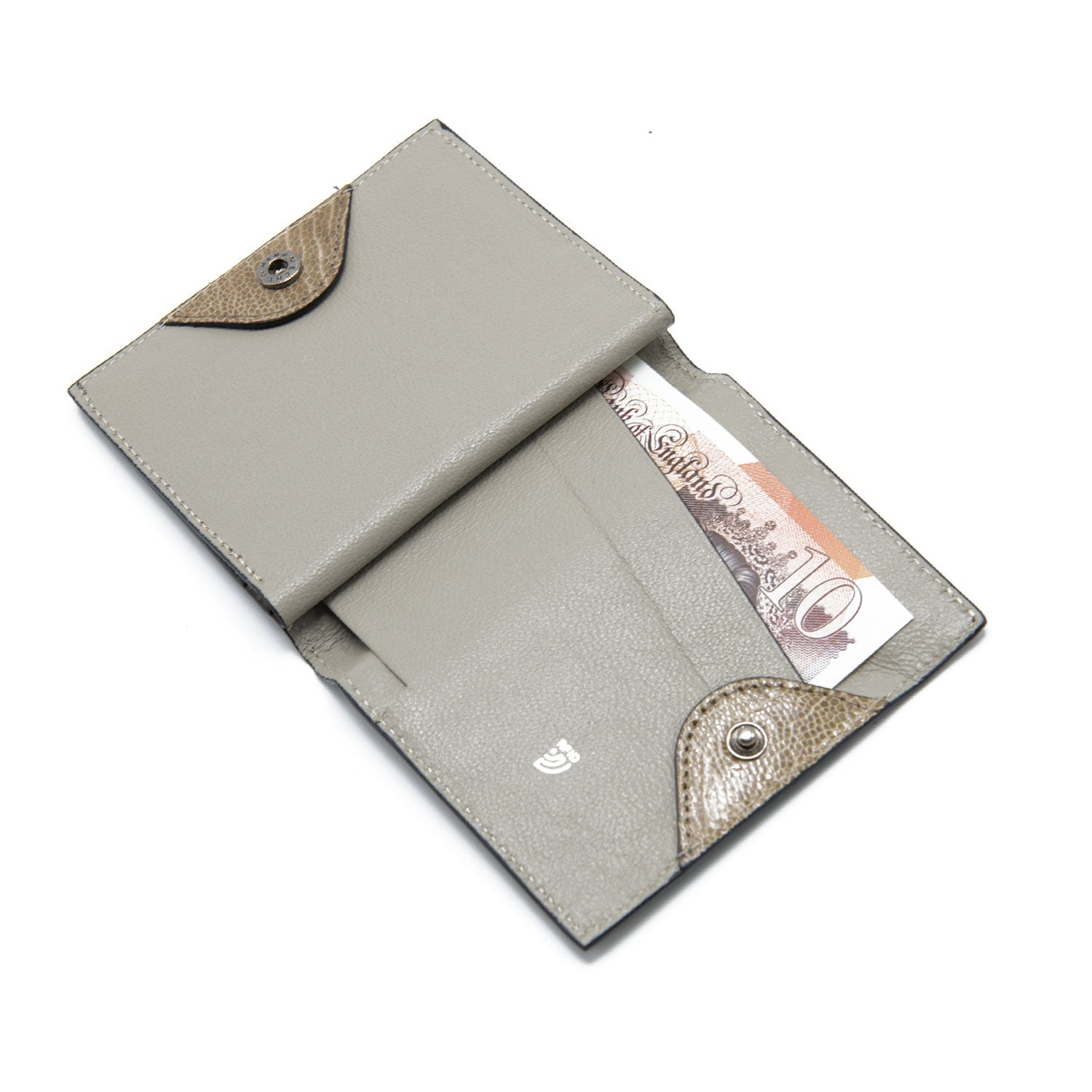 Iowa Ostrich Shin Credit Card &amp; Bill Folder -