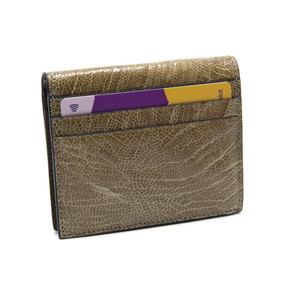 Iowa Ostrich Shin Credit Card &amp; Bill Folder -