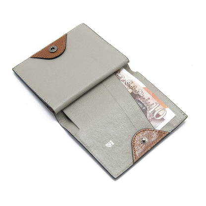 Iowa Ostrich Shin Credit Card &amp; Bill Folder -