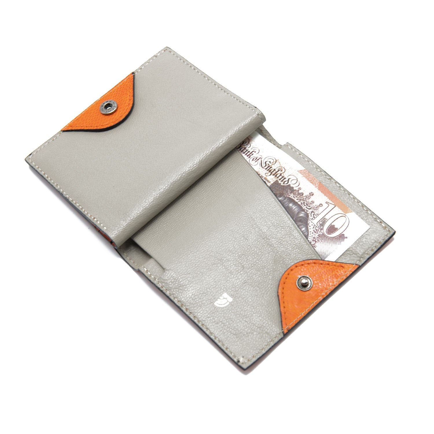 Iowa Ostrich Shin Credit Card &amp; Bill Folder -