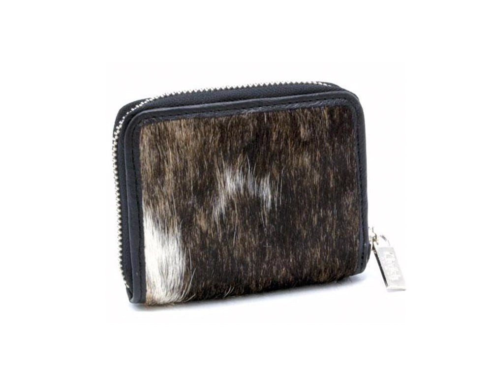 Kalahari Continental Zip Nguni Purse - Wallets &amp; Purses