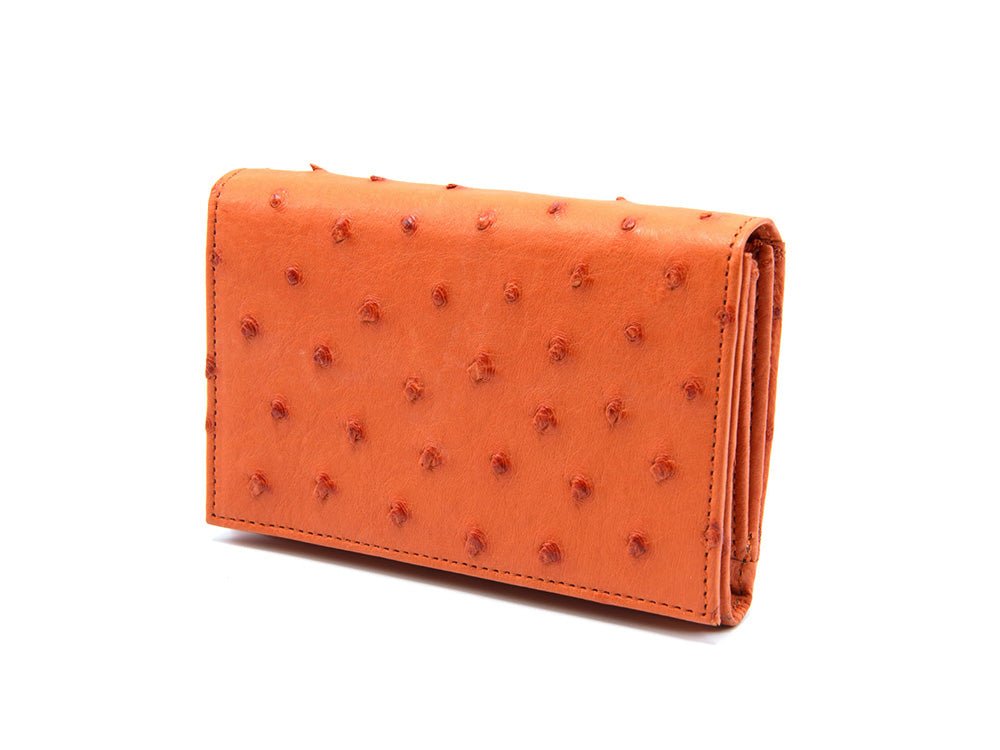 Karoo Ostrich Leather Purse - Ostrich Leather Purse