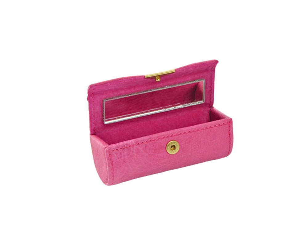 Leather Lipstick Case | Ostrich Leather - Ostrich Leather Gift