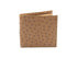 Ostrich Leather Bill & Coin Wallet - Ostrich Leather Wallet