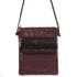 Ostrich Leather Cross Body Travel Bag - Ostrich Leather Bag
