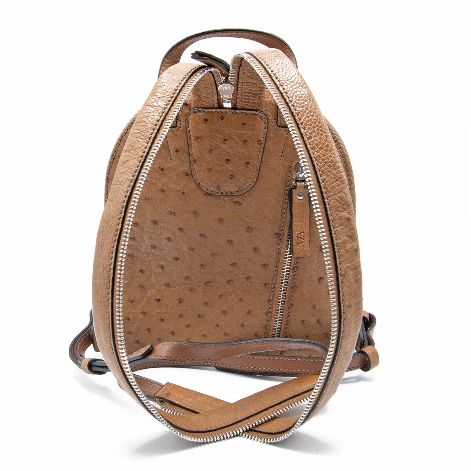 Ostrich Leather Desert Backpack - Ostrich Leather Bag