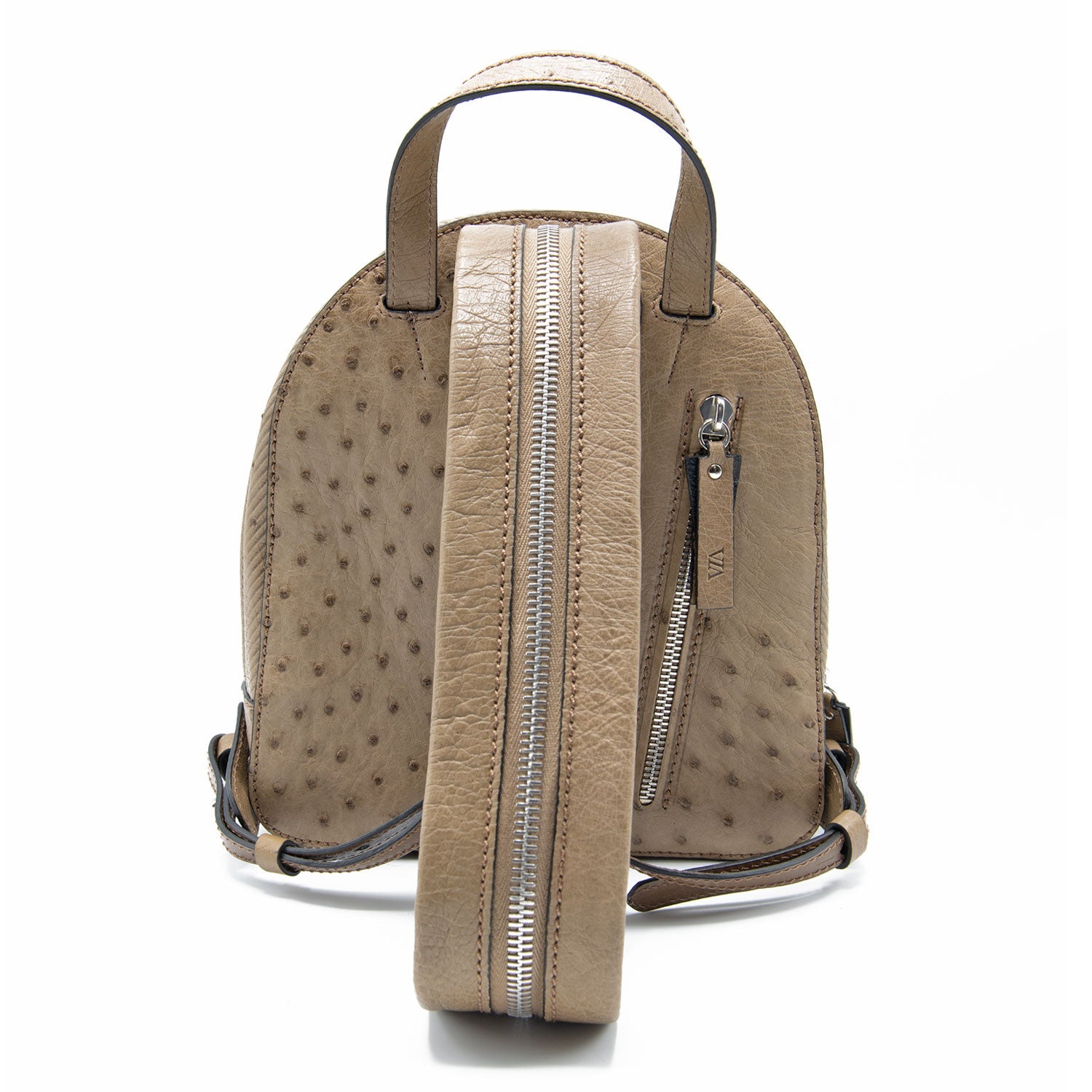 Ostrich Leather Desert Backpack - Ostrich Leather Bag