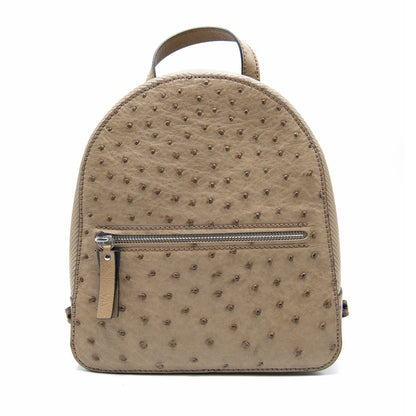 Ostrich Leather Desert Backpack - Ostrich Leather Bag