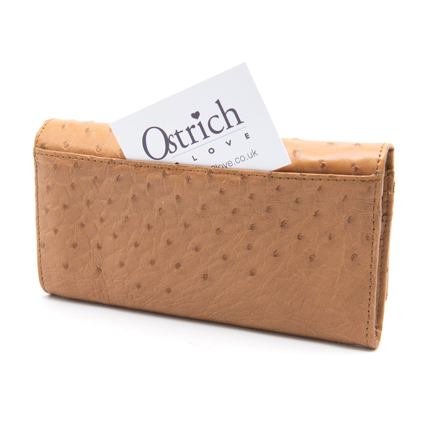 Ostrich Leather Knysna Wallet - Ostrich Leather Wallet