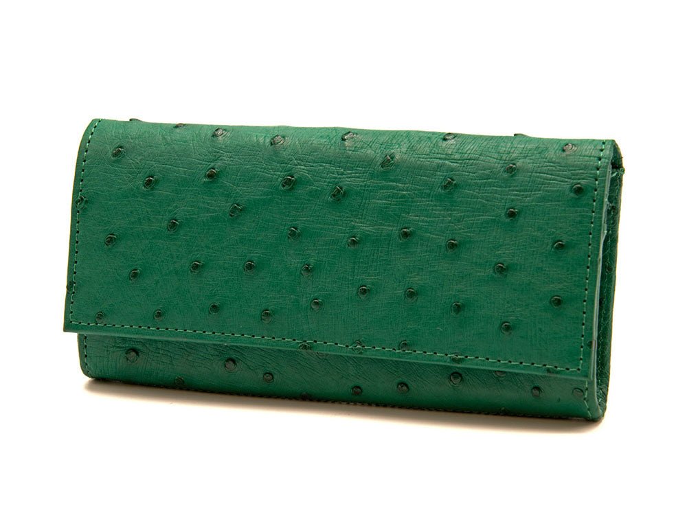 Ostrich Leather Knysna Wallet - Ostrich Leather Wallet