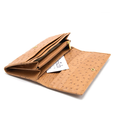 Ostrich Leather Knysna Wallet - Ostrich Leather Wallet