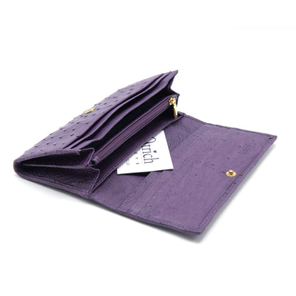 Ostrich Leather Knysna Wallet - Ostrich Leather Wallet