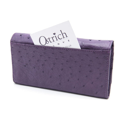 Ostrich Leather Knysna Wallet - Ostrich Leather Wallet